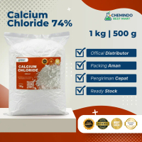 Calcium Chloride 74% Flakes 500 Gr 1 Kg - CaCl2 Kalsium Klorida - Penyerap Air Dust Control Water Tr