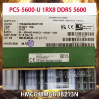 RAM 24GB PC5-5600-U HMCGJ8MGBUB213N For SK Hynix 24G DDR5 5600 1RX8 Desktop Memory