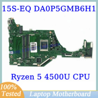 DA0P5GMB6H1 Mainboard For HP 15S-EQ High Quality With AMD Ryzen 5 4500U CPU Laptop Motherboard 100% Fully Tested Working Well