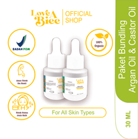 Paket Bundling - Argan Oil 30ml & Castor Oil 30ml