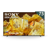 【SONY 索尼】BRAVIA 75型 4K HDR Full Array LED Google TV顯示器(XRM-75X90L)