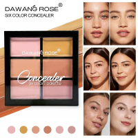 พาเลทคอนซีลเลอร์ หกสี DAWANG ROSE ช่วยปกปิดความไม่สมบูรณ์ทั้งหมดในพาเลทเดียว เปลี่ยนผิวไร้ที่ติอย่าง