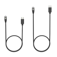 USB 2 Pin USB Charging Cable Fast Cord Converters For AS800 AS803 AS810 ASC100SG AS100 Earphone