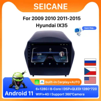 Seicane Android 12 2din Car Radio For 2009 2010 2011 2012-2015 Hyundai IX35 GPS Multimedia Player With Bluetooth OBD2 4GB RAM