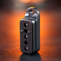 EDC上上簽無限位推牌指尖陀螺啪啪幣金屬解壓玩具甩牌多功能減壓上上簽-黑色+贈送特氟龍