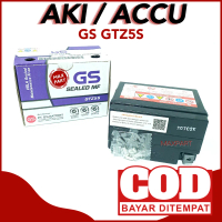 AKI Kering MOTOR ACCU GS Astra GTZ5S MF Untuk Segala Jenis Motor BEAT