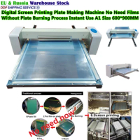 Screen Printing Plate Machine Digital Automatic Printer Marker A1 Size 560S No Need Films Instant Use No Plate Burning Process