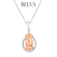 Liontin Berlian Bunda Maria - Belva Jewellery - BAPDAA01804