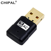 CHIPAL USB Wifi Adapter 600Mbps Wi fi Adapter 5 ghz Antenna USB Ethernet PC Wi-Fi Adapter Lan Wifi Dongle AC Wifi Receiver