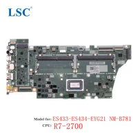 Yoga 530-14ARR Laptop Motherboard R7-2700 For Lenovo ThinkPad FRU:5B20R41608 NM-B781
