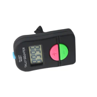 Digital Display Electronic Tally Counters Handheld Number Clicker Plus/Minus LED Countdown
