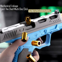 Soft Bullet Toy Gun Pistol Shell Ejecting Guns Outdoor Sports Shooting Games Kids Birthday Gift Dropshipping