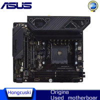 Used C8i For ASUS ROG CROSSHAIR VIII IMPACT Motherboard Socket AM4 For AMD X570 Original Desktop PCI-E 4.0 m.2 sata3 Mainboard