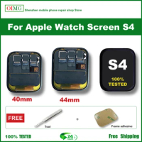 For iWatch S4 40mm For Apple Watch Series4 44MM LCD Display Touch Screen Digitizer Replace LCD+3M Frame Adhesive+Gifts