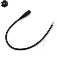 High Quality 3.5mm Smartphone Adapter Cable Jack to RJ9 RJ10 Headset To Office Phone Adapter Cable Cord Converter Telephone Use