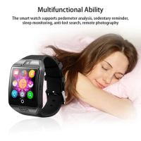 Bluetooth-Compatible Touch Screen Q18 Smart Watch Fitness Wireless Sweat-proof Pedometer Clock Women Smartwatches