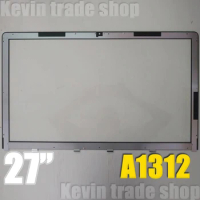 Best Quality New LCD Glass For iMac 27" A1312 black LCD Front bezel outside screen Glass Lens Cover MC813 MC510 922-9469