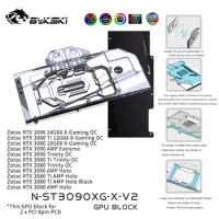 Bykski GPU Water Cooling Block For ZOTAC RTX3090/3080 GAMING OC Liquid Cooling Cooler For Graphics Card Computer Watercooler