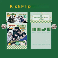 KickFlip MEOVV Kaji Card EN H2H ILLIT NCT DREAM WISH, เลเซอร์โฮโลแกรมการ์ด Lomo โปร่งใส, PLAVE RIIZE