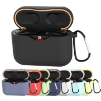 Silicone Headphone Protective Case Wireless Bluetooth Headset Storage Case With Hook For Sony WF-1000XM3