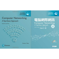 姆斯 中英合售【現貨】電腦網際網路 Computer Networking: A Top-Down Approac 第七版 Kurose/ 全華翻譯小組, 9781292153599,9789864639502  華通書坊/姆斯