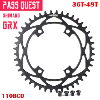 110 Bcd Chain Ring Aluminum Alloy 36T 38T 40T 42T 44T 46T48T For Grx Groupset 5700 6800 Shimano Groupset