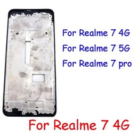 High Quality Middle Frame For Realme 7 pro RMX2170 / Realme 7 5G RMX2111 / Realme 7 4G RMX2155 Front Frame Housing Bezel Repair