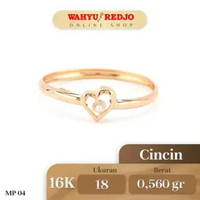 Cincin Emas Kadar 16K Wahyu Redjo CC-16K 30026318
