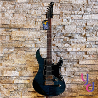 YAMAHA Pacifica PAC 612 VII FM Indigo Blue 孤獨搖滾 小孤獨 虎紋 電吉他