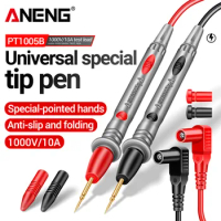 ANENG PT1005B Digital Multimeter Probe Test Leads 1000V 10A Universal Needle Tip Multi Meter Tester Lead Probe Wire Pen Cable