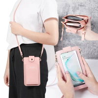Tas Hp Wanita Tas Selempang Transparan Multifungsi Model Korea Import