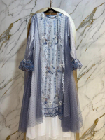 Raqueensha Set Outer Tile Brokat dan Inner