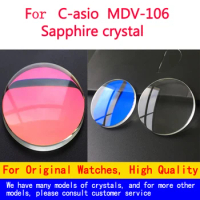 Sapphire glass MOD MDV-106 Double Dome For Casio brand Duro Dolphin 200M Divers Watch crystal watch Parts
