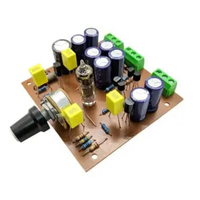 Kit preamp tabung tube 6021 stereo line stage 6SN7