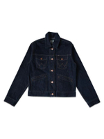 เสื้อแจ็คเก็ต (ริมแดง)ผู้หญิง คอลเลคชั่น Legend Of Wrangler ทรง Regular สียีนส์