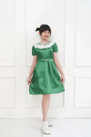 Rodeo Junior Dress Anak Perempuan Hijau/ Girls Dress Green/ RJG Cherry Belle 6-7 tahun