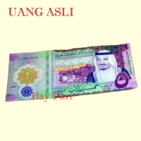 1 LEMBAR Uang Koleksi 5 Riyal Arab Polymer ( Uang Asli )