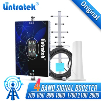 700 850 Signal Booster 4 Band Signal Repeater 900 GSM Band 5 B8 B28 Signal Booster 2600MHZ CDMA Moblie Phone SIgnal Amplifier