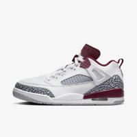 【NIKE 耐吉】Jordan Spizike Low 男 休閒鞋 運動 喬丹 球鞋 爆裂紋 白酒紅灰(FQ1759-106)