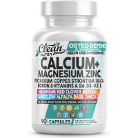 Allin1 Calcium Magnesium Zinc Supplement with Potassium, Copper, Strontium, Silica, Vitamin D3 K2, B