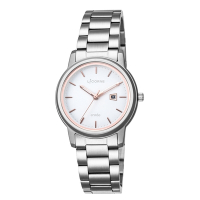 LICORNE 力抗錶 品味時光都會手錶 (白玫瑰金/銀 LT120LWWI-R)