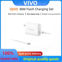 Vivo IQOO 80w Flash Charging Charger Super Fast Charging Original Set Applicable iQOONeo6iX80 Authentic Universal