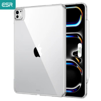 ESR for iPad Pro 11 2024 Clear Case for iPad Pro 13 inch Project Zero Slim Soft TPU Transparent Case for iPad Air 13 2024