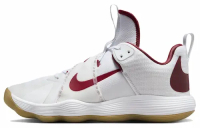 NIKE REACT HYPERSET LE INDOOR COURT SHOES WHITE RED