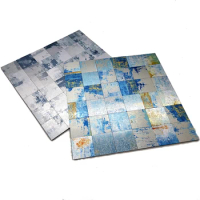 Self-adhesive Tiles Sticker Peel and Stick Mosaic Wall Stickers 3d wall Panel Bathroom Waterproof Stick On Tiles for Kitchen