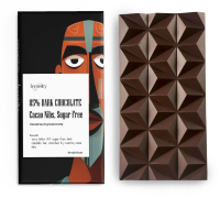 Lemistry 85% Sugar Free Keto Dark Chocolate Bar with Cacao Nibs Food Snacks