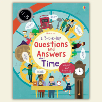 DKTODAY หนังสือ LIFT-THE-FLAP Q&A ABOUT TIME (AGE 5+)