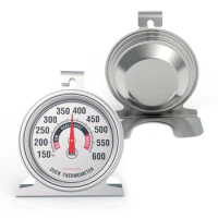 150~600 ℉ Fridge Thermometer Stainless Steel Freezer Thermometer with Red Indicator Large Dial Thermometers for Freezers
