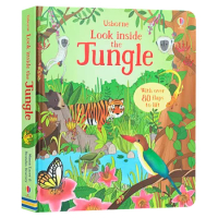 Usborne Look Inside the Jungle, Children's books aged 3 4 5 6, English picture books, 9781409563938