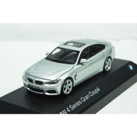 【超值特價】BMW原廠 1:43 Kyosho BMW 4系列 F36 Gran Coupe 2014 銀 ※前後開※